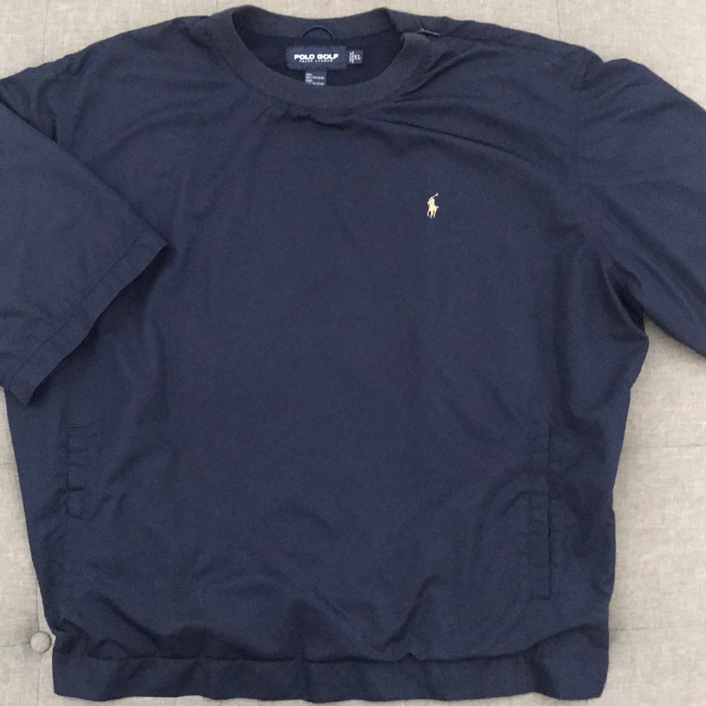 Nike Golf Windbreaker Short Sleeve Size Xl